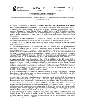 Participant Declaration Form