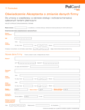 Dokumenty i formularze do pobraniaStrefa Klienta