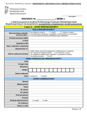Wniosek 01 Orthopedic Devices and Assistive Tools