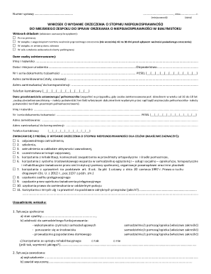 Disability Status Determination Application