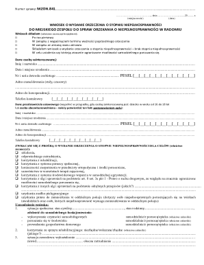 Disability Status Determination Application