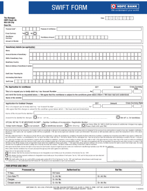 Application for Debited Charges