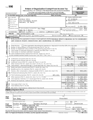 Form 990 2022