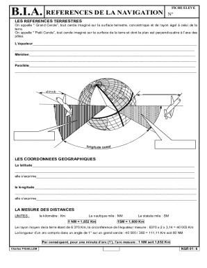 Aviation Navigation Student Worksheet