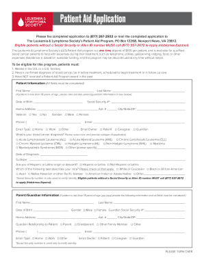 Patient Aid Application