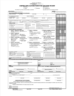 Philippines Building Permit Application