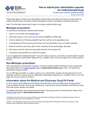 Medication Authorization Request Form for Roctavian