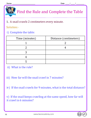 Math Worksheet