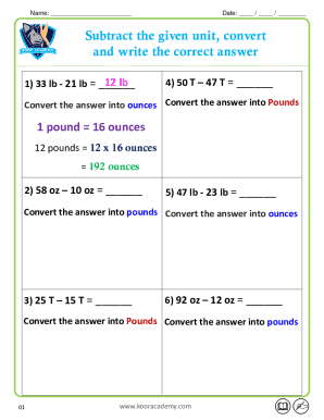 Math Worksheet