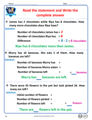 Math Worksheet