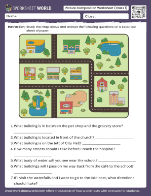 Picture Composition Worksheet