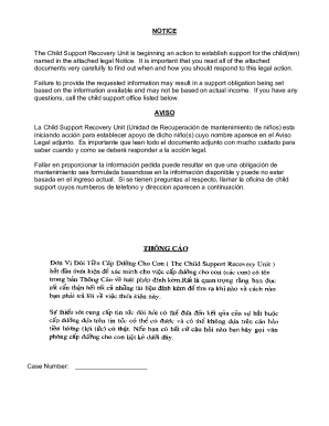 Iowa Foster Care Support Debt Notice