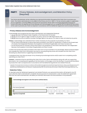 Federal Indian Hospitals Class Action Settlement Claim Form