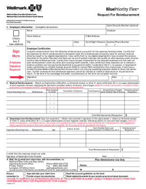 Employee Medical Reimbursement Form