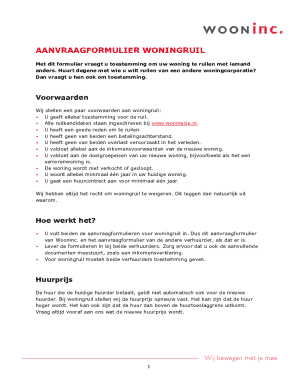 Housing Exchange Request Form