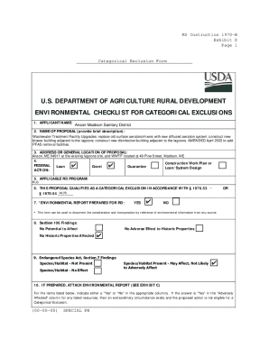 U.S. DEPARTMENT OF AGRICULTURE RURAL ...