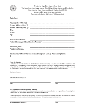 New York State Adult Career and Continuing Education ...