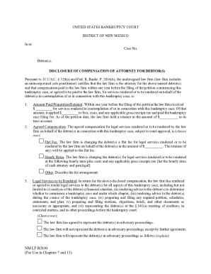 Attorney Compensation in Chapter 13 Cases