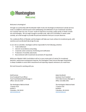 Huntington Selected to Provide Custody Services to FTJ ...