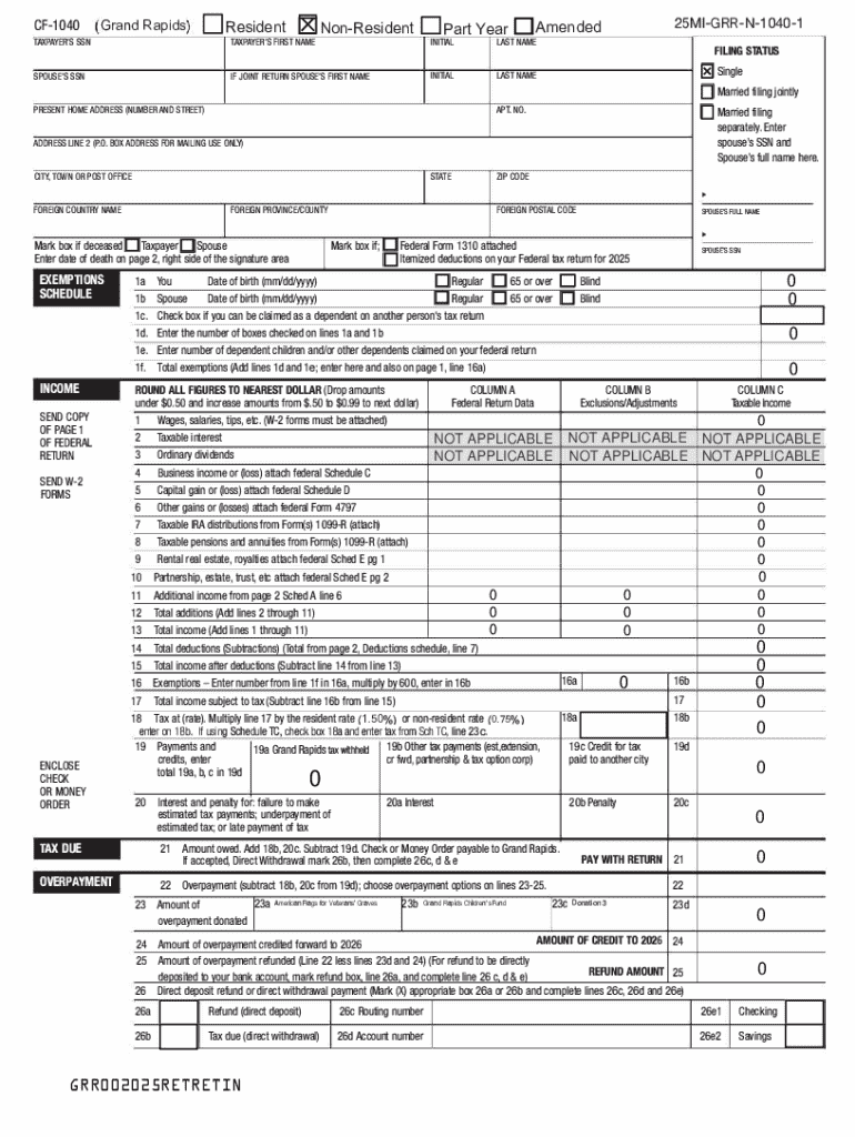 form online Preview on Page 1