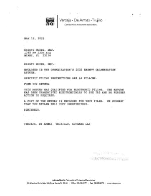 IRS Form 990 Exempt Organization Return