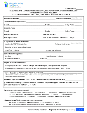 Patient Registration Form