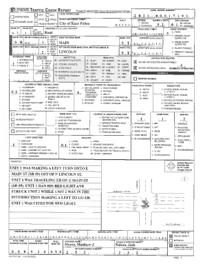 Ohio Traffic Crash Report