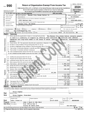 IRS Form 990 2024