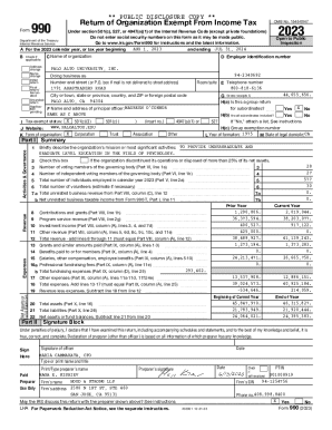 IRS Form 990 2023