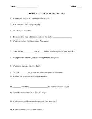 America The Story of US Quiz