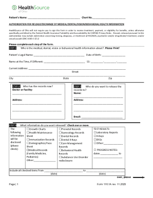 Authorization for Release of Medical Information