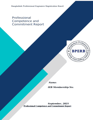 Bangladesh Professional Engineer Competence Report