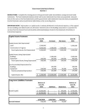 Government-Wide Reconciliation Form