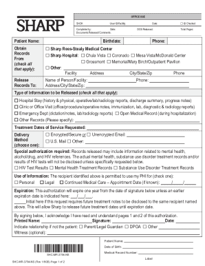 Authorization for Use or Disclosure of Protected Health Information