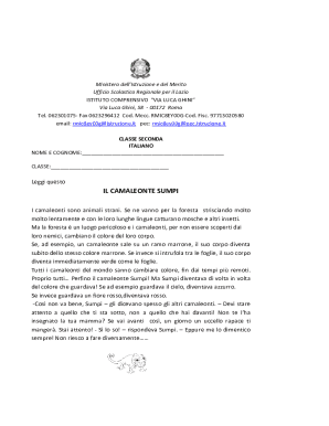 Italian Language Comprehension Test