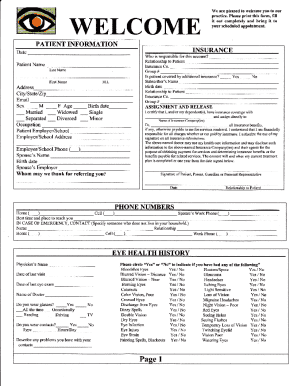 Patient Intake Form