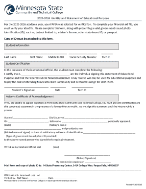 2025-2026 Identity and Statement of Educational Purpose