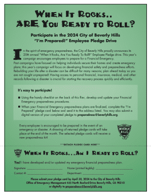 2024 City of Beverly Hills Financial Emergency Pledge