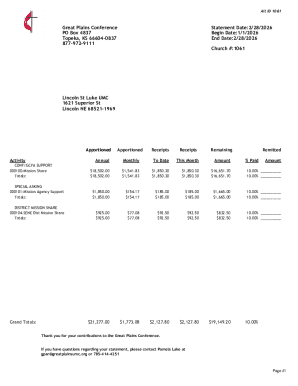 Great Plains Conference Statement