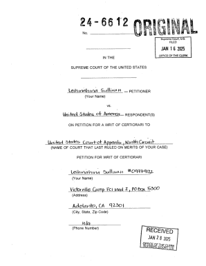 Petition for Writ of Certiorari