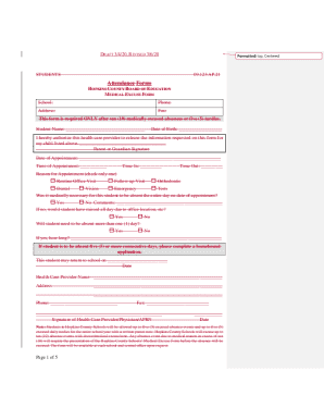 Hopkins County Medical Excuse Form