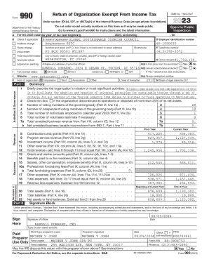 IRS Form 990 for Exempt Organizations