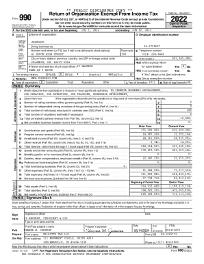 IRS Form 990 2022