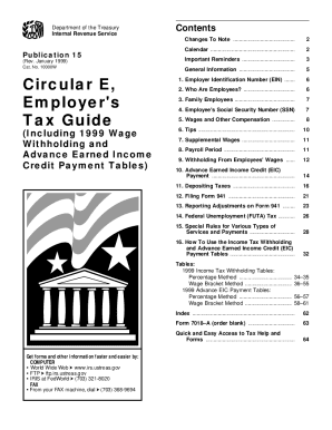 IRS Publication 15 Tax Guide