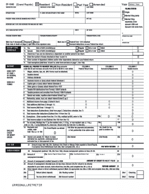 Grand Rapids Resident Non-Resident Part Year Amended Tax Form