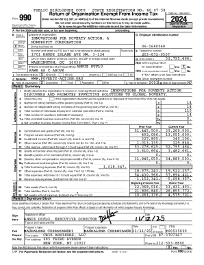 IRS Form 990 2024