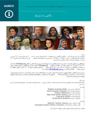 Australian Cultural Orientation Program