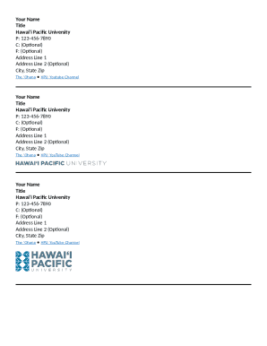 Hawaiʻi Pacific University Contact Form