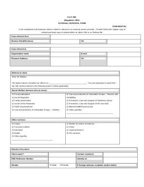 External Referral Form 38E