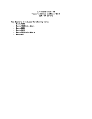 US Individual Income Tax Return Form 1040